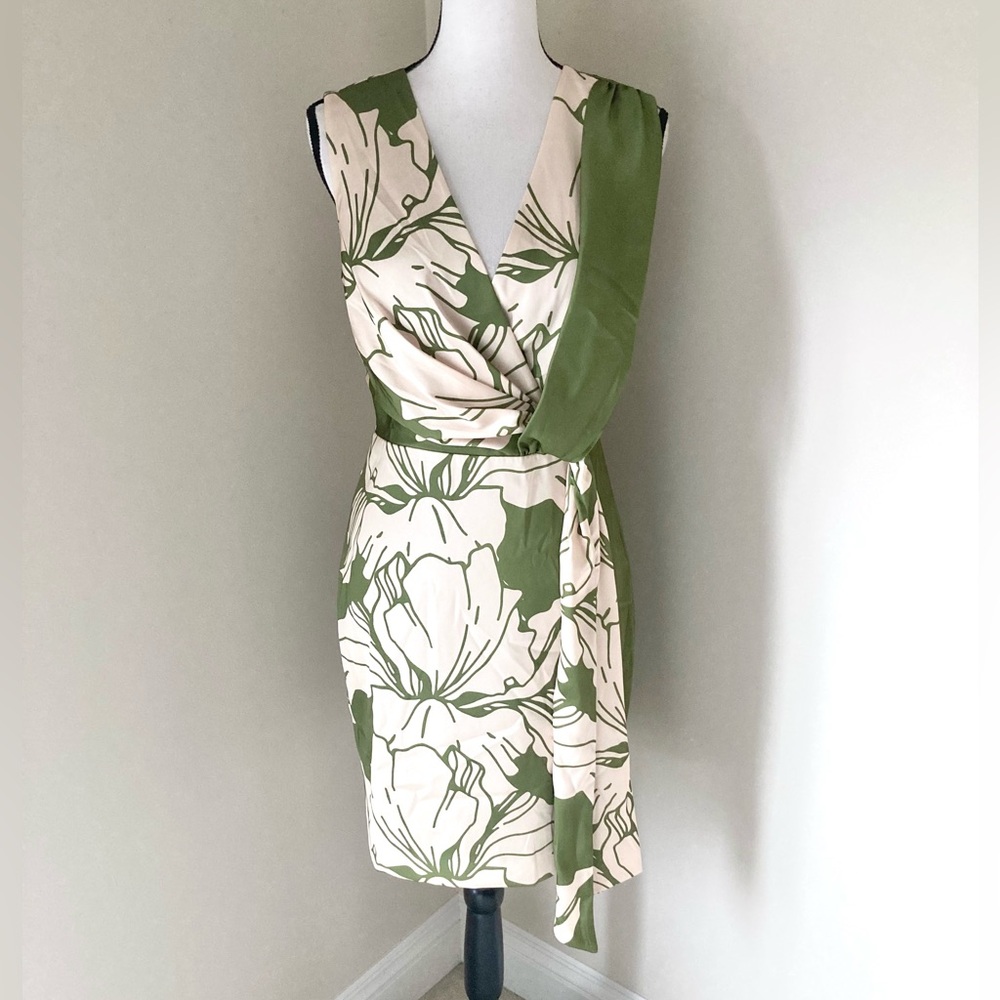 Kay Unger New York ELLE SASH DRESS Size 6 - Picture 5 of 11
